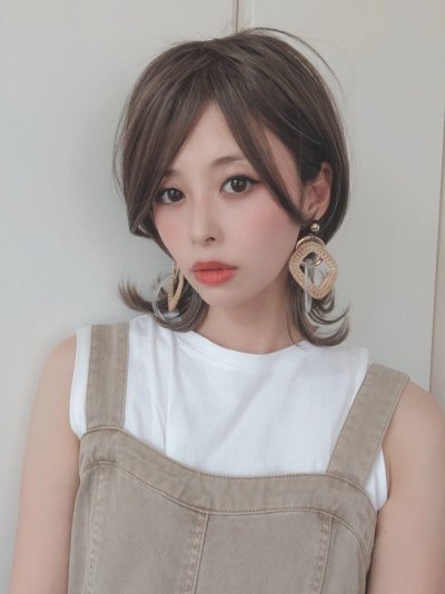 画像6: 動画有り【ソフトウルフ】3Dカラーアーモンド【軽量ウィッグ】