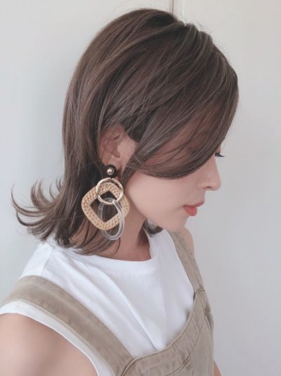 画像10: 動画有り【ソフトウルフ】3Dカラーアーモンド【軽量ウィッグ】