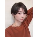 【エミリーショート】ダークブラウン（軽量ウィッグ）