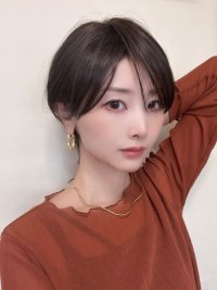 【エミリーショート】ダークブラウン（軽量ウィッグ）