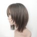 画像2: 新色【顔周りウルフ×ストレートボブ】アッシュベージュブラウン×根元ダーク（軽量ウィッグ） (2)
