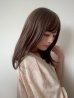 画像8: 軽量ウィッグ【抜け感レイシーミディ】ミルキーモカブラウン
