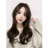 【アンニュイロング】ブラウンベージュ