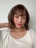 画像3: 艶消しファイバー【ぷつっとくびれボブ（イヤリングカラー）】ライトブラウン×ブロンドベージュ（軽量ウィッグ）