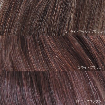 画像7: 【人毛100％】総手植え前髪ウィッグ（ぱっつん）【スリムバング#01】全6色