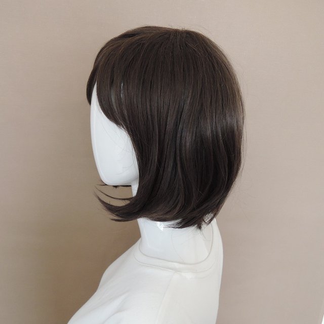 ふかし加工【抜け感マシュマロボブ】ダークブラウン ウィッグ専門店 DESIRE WIG