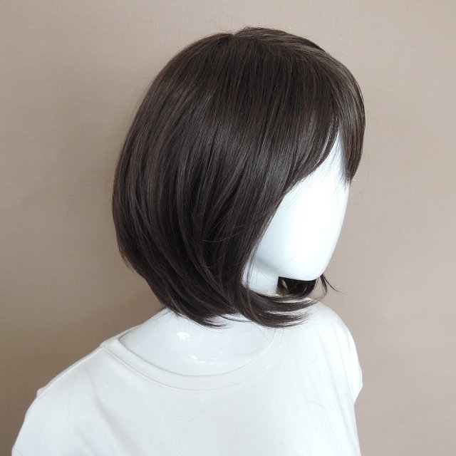 ふかし加工【抜け感マシュマロボブ】ダークブラウン ウィッグ専門店 DESIRE WIG