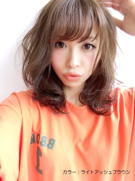 画像5: 【人毛100％】総手植え前髪ウィッグ（ぱっつん）【スリムバング#01】全6色 (5)