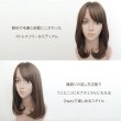 画像13: 軽量ウィッグ【抜け感レイシーミディ】ミルキーモカブラウン (13)