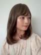 画像4: 軽量ウィッグ【抜け感レイシーミディ】ミルキーモカブラウン (4)