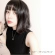 画像3: 【人毛100％】総手植え前髪ウィッグ（ぱっつん）【スリムバング#01】ナチュラルブラック (3)